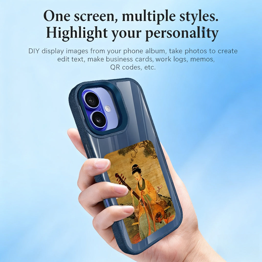 InkNova™ Smart NFC E-Ink Case for iPhone (Custom Display)